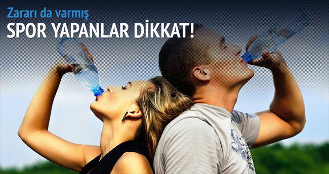 Spor sırasında çok su içmek öldürebilir