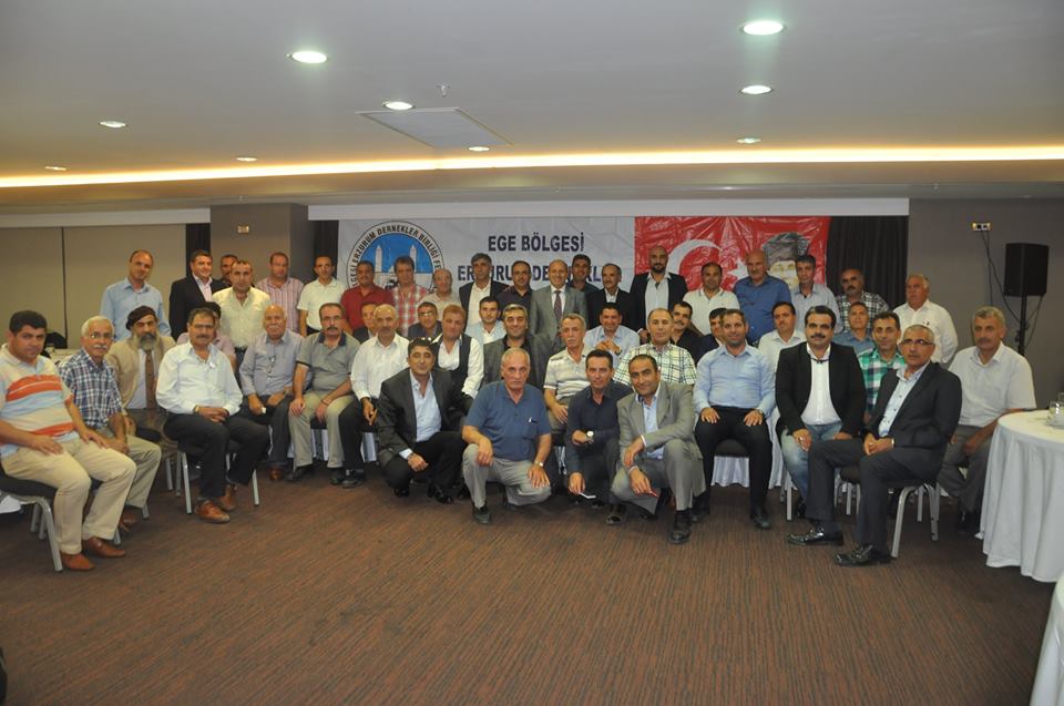 Ege Bölgesi Erzurum derneklerinden birlik beraberlik toplantısı